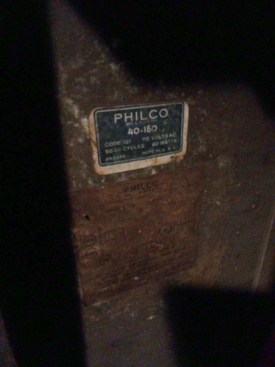 philco radio