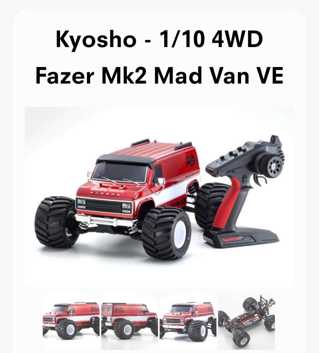 kyosho mad Van