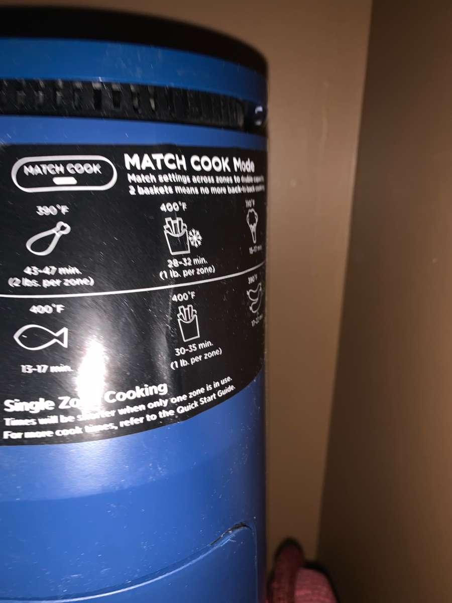 ninja two basket air fryer