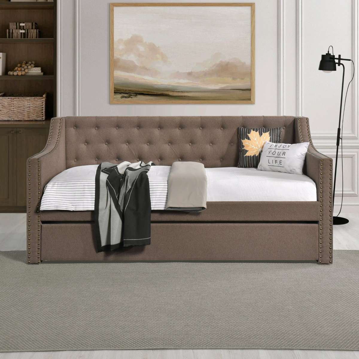daybed with trundle and twin size mattresses Ive had it a mo
