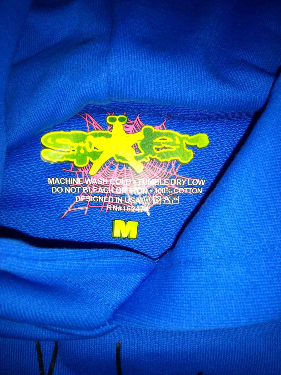 Sp5de hoodie TC Blue