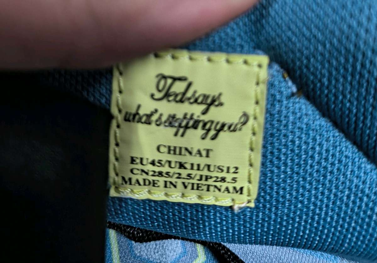 Ted Baker London Mens US 12 Low Top Fashion Sneaker  New