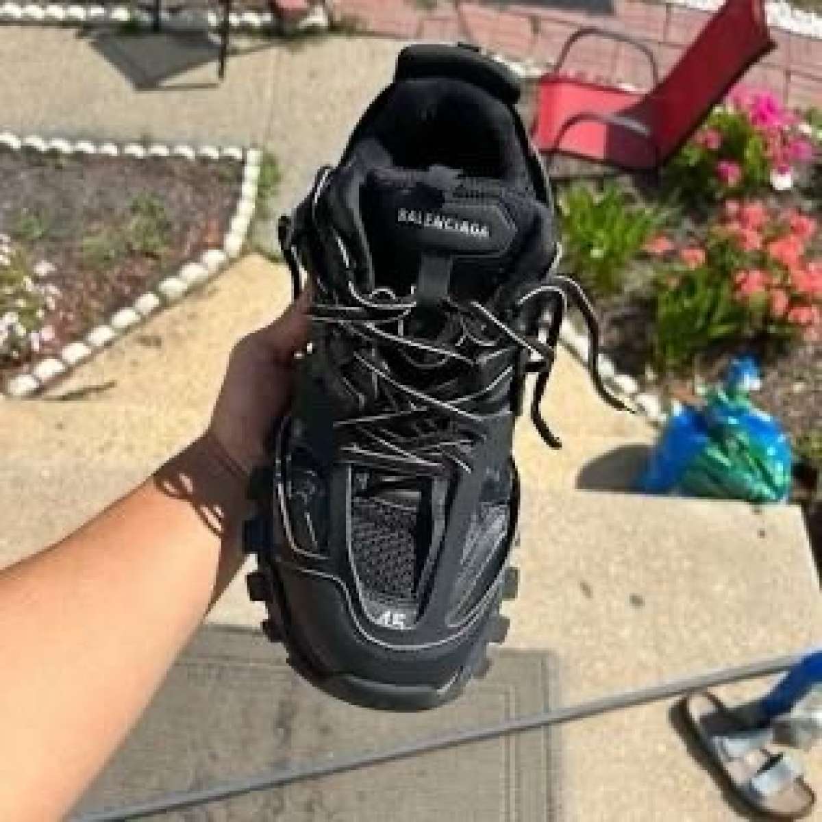 Balenciga Track sneakers Black Size 9 men US
