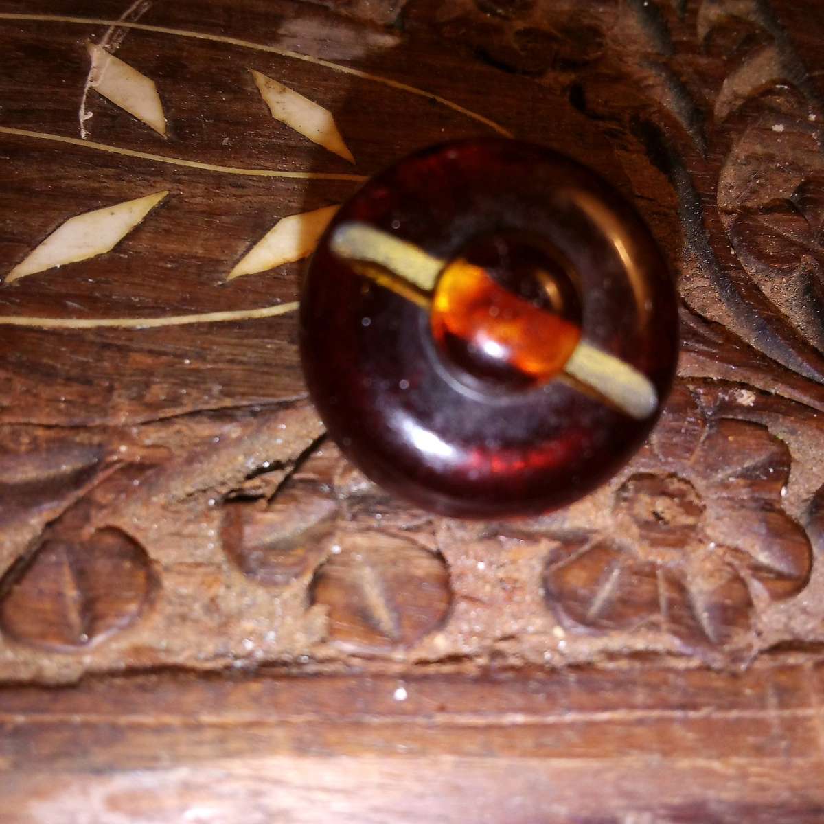 Bakelite Buttons  Butterscotch