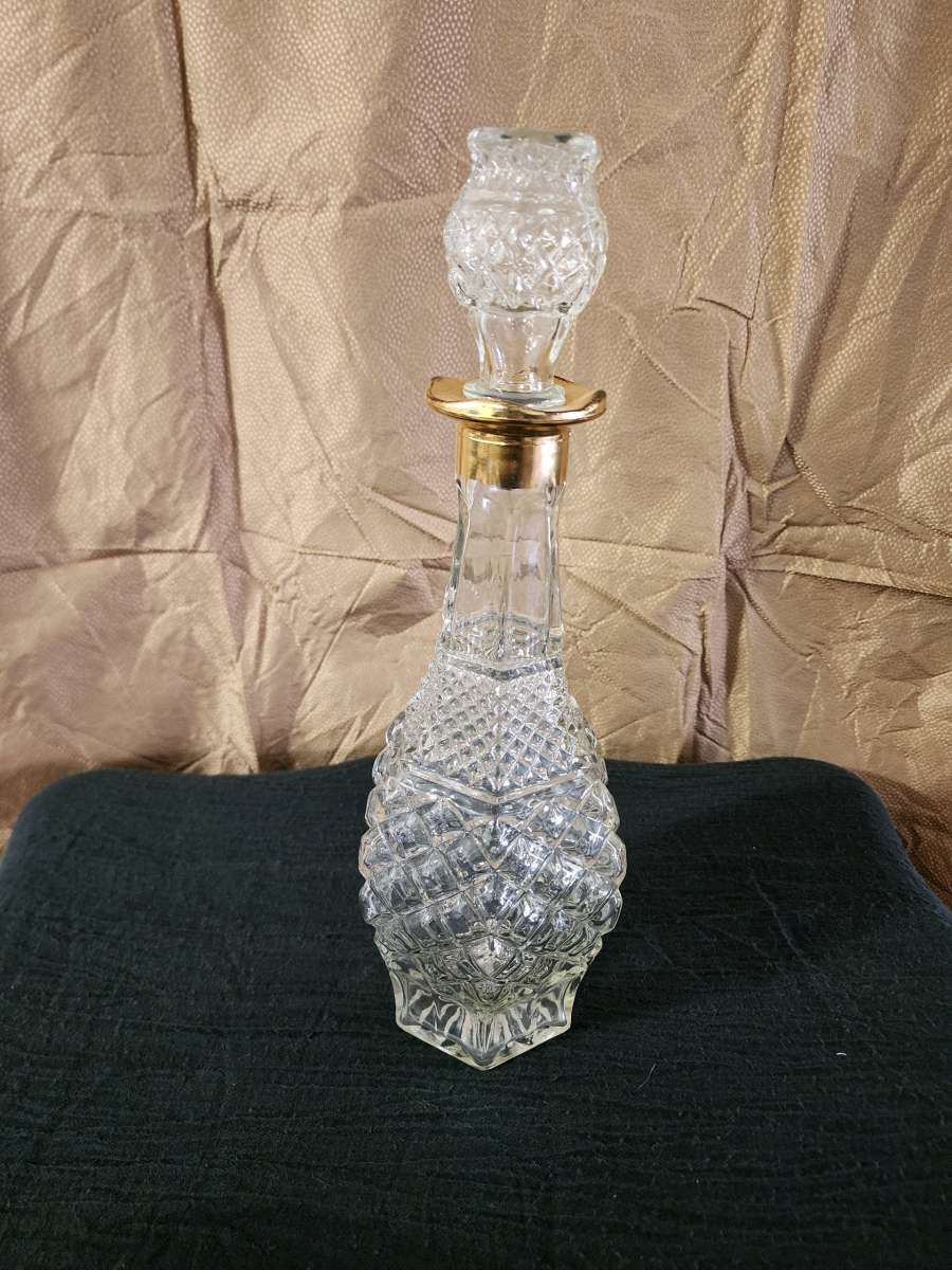 Vintage wine decanter