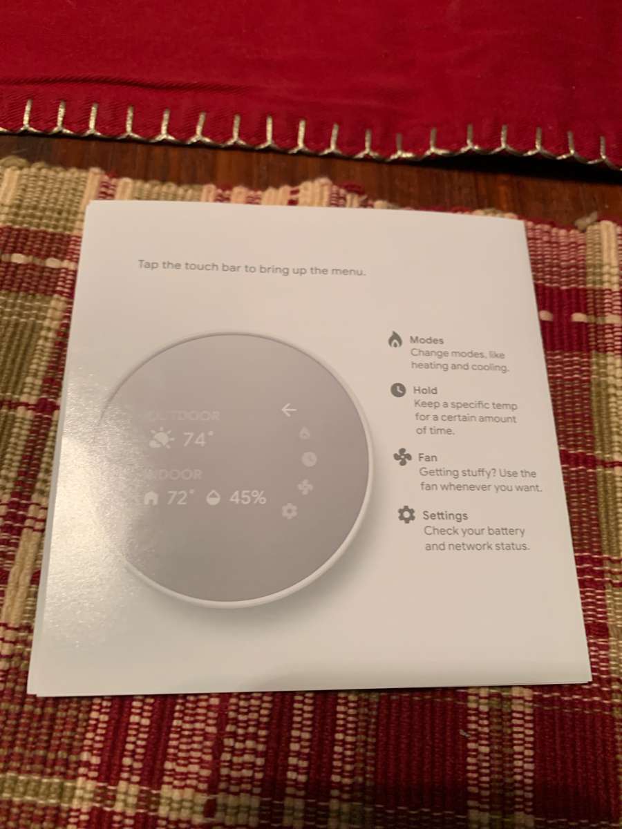 nest programmable thermostat