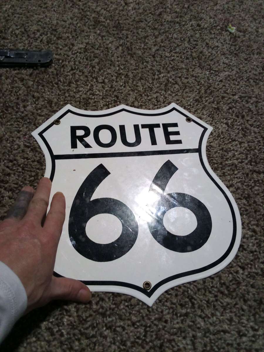 route 66 sign