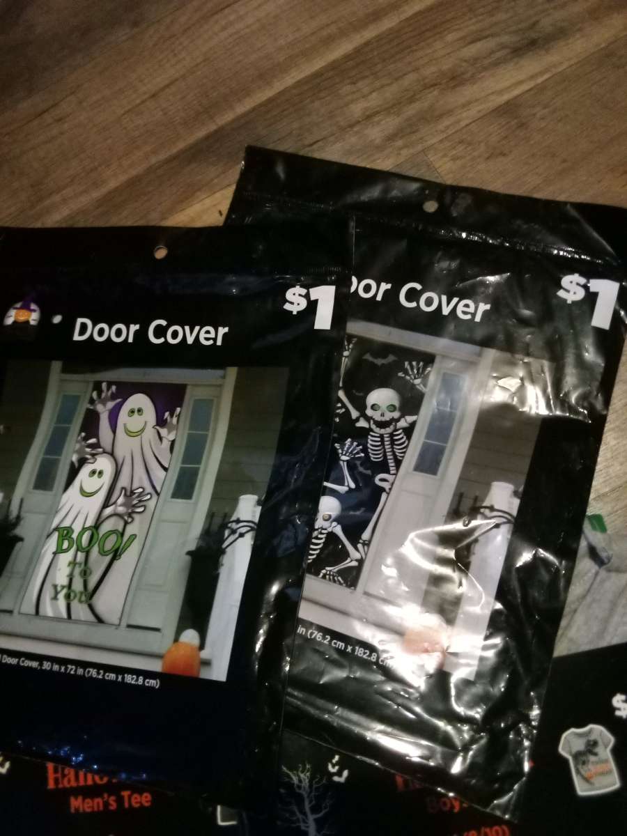 2 Halloween shirts boys medium