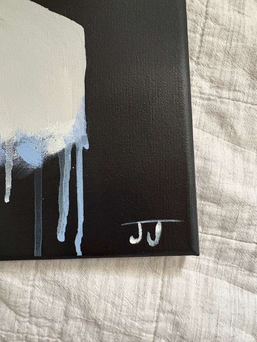 X painting by Jasmine Jenkins