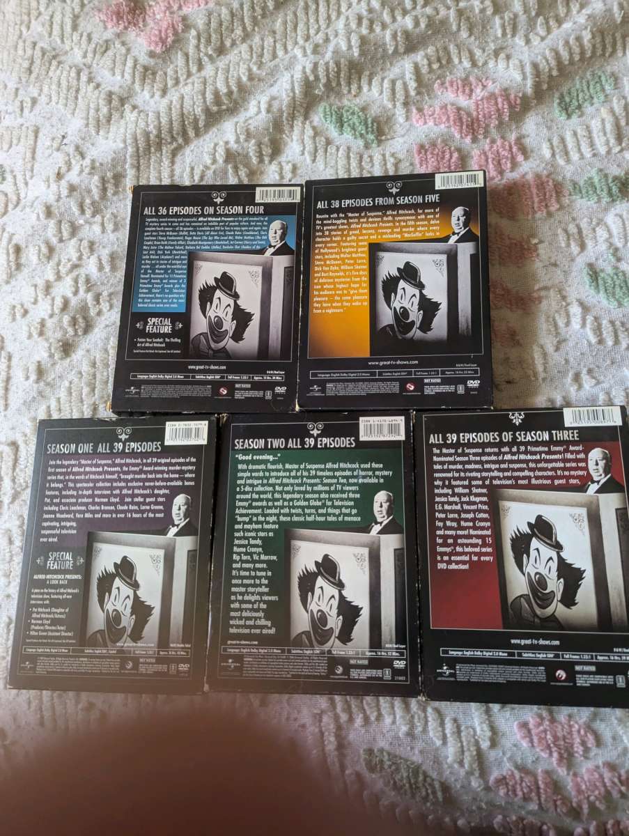 The classic series of Alfred Hitchcock present seasons 1 2 3