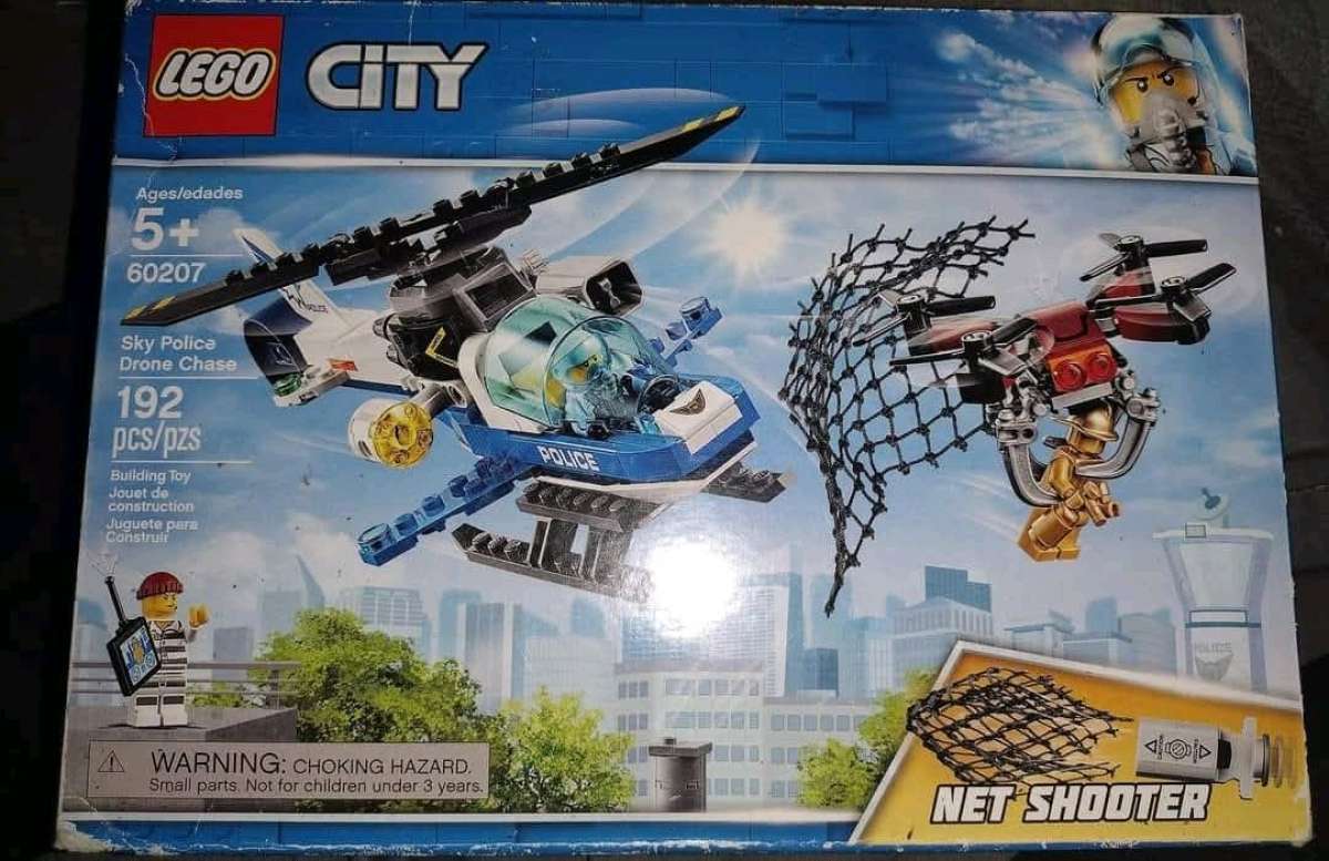 Lego City Sky Police Drone Chase