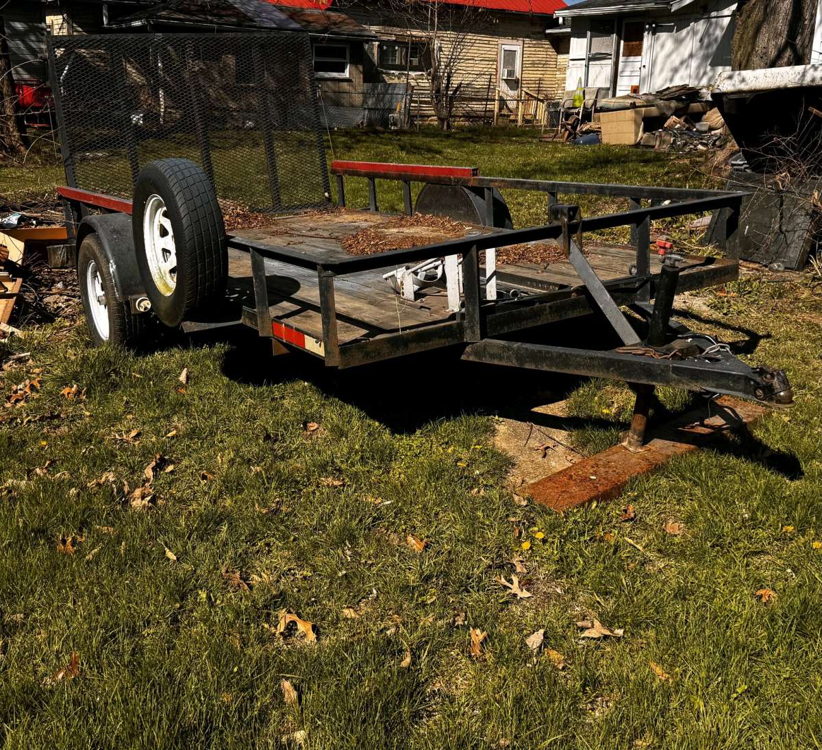 12foot single axle trailer