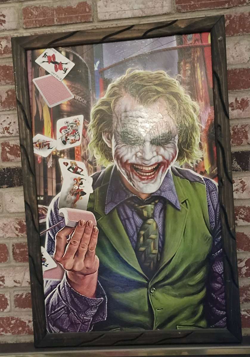 framed Joker Painting
