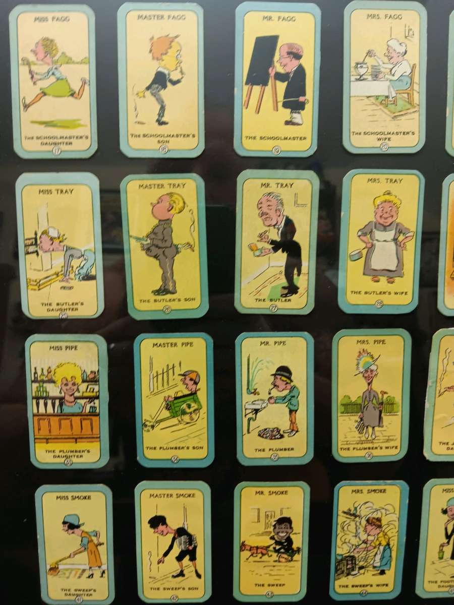 1920s full set of funny cards