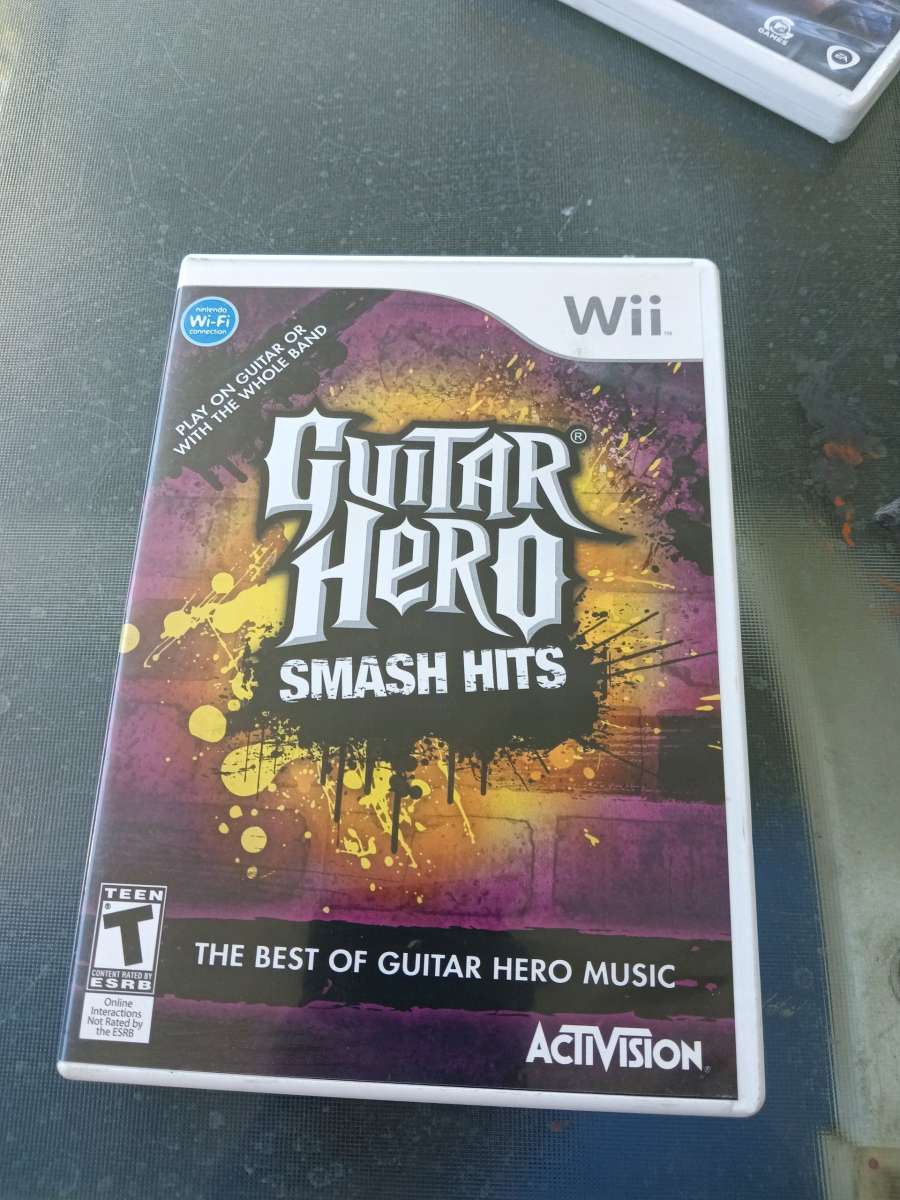 guitar hero smash Hits
