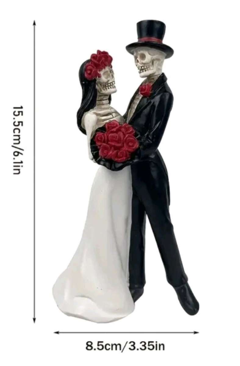 Day of the Dead cake topper