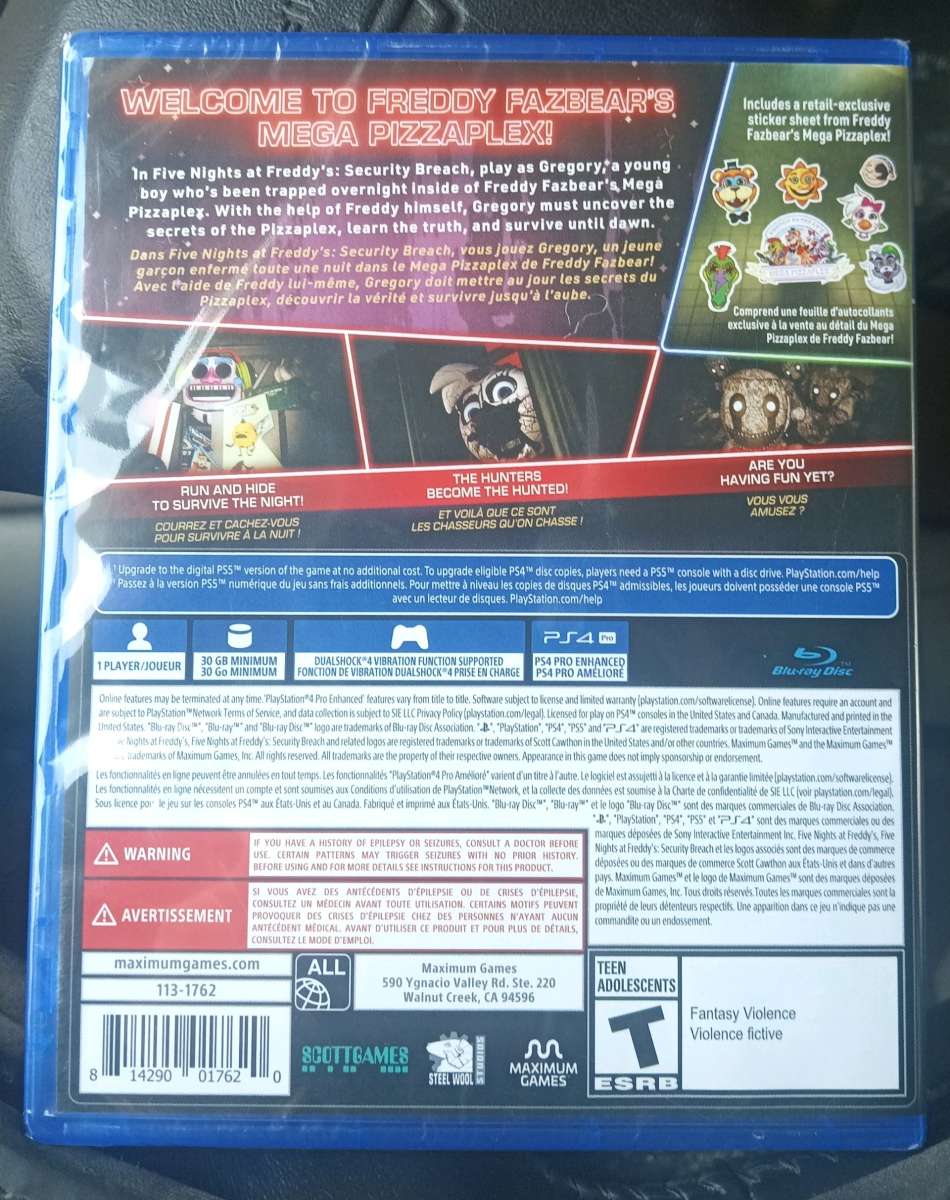 five nights at Freddys