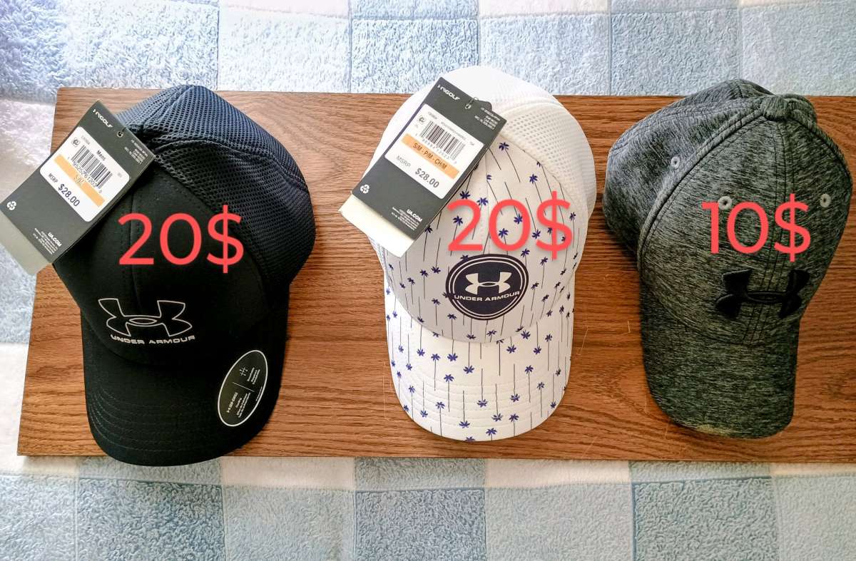 mens new and used hats