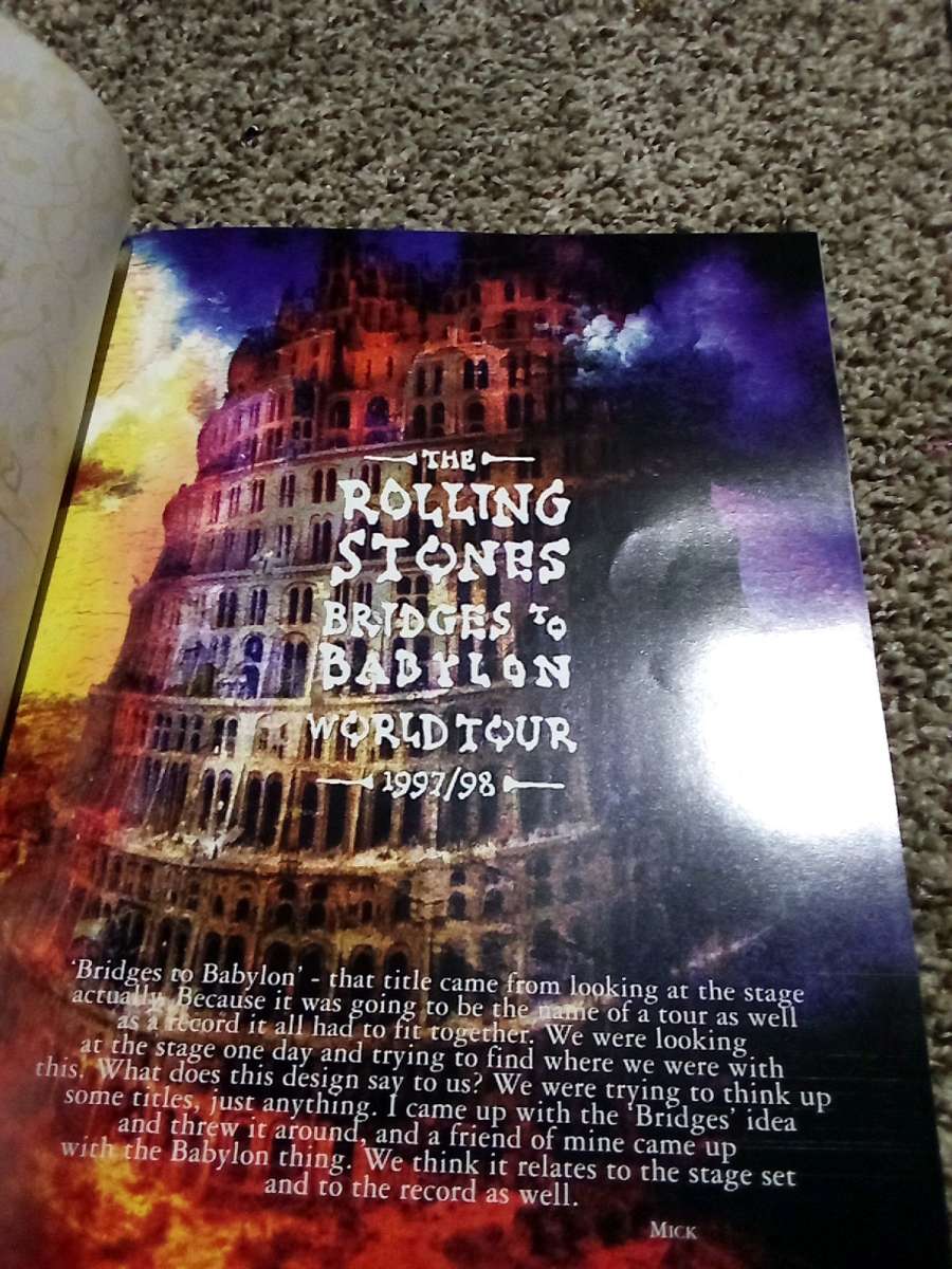 Rolling Stones Bridges to Babylon Tour 1997