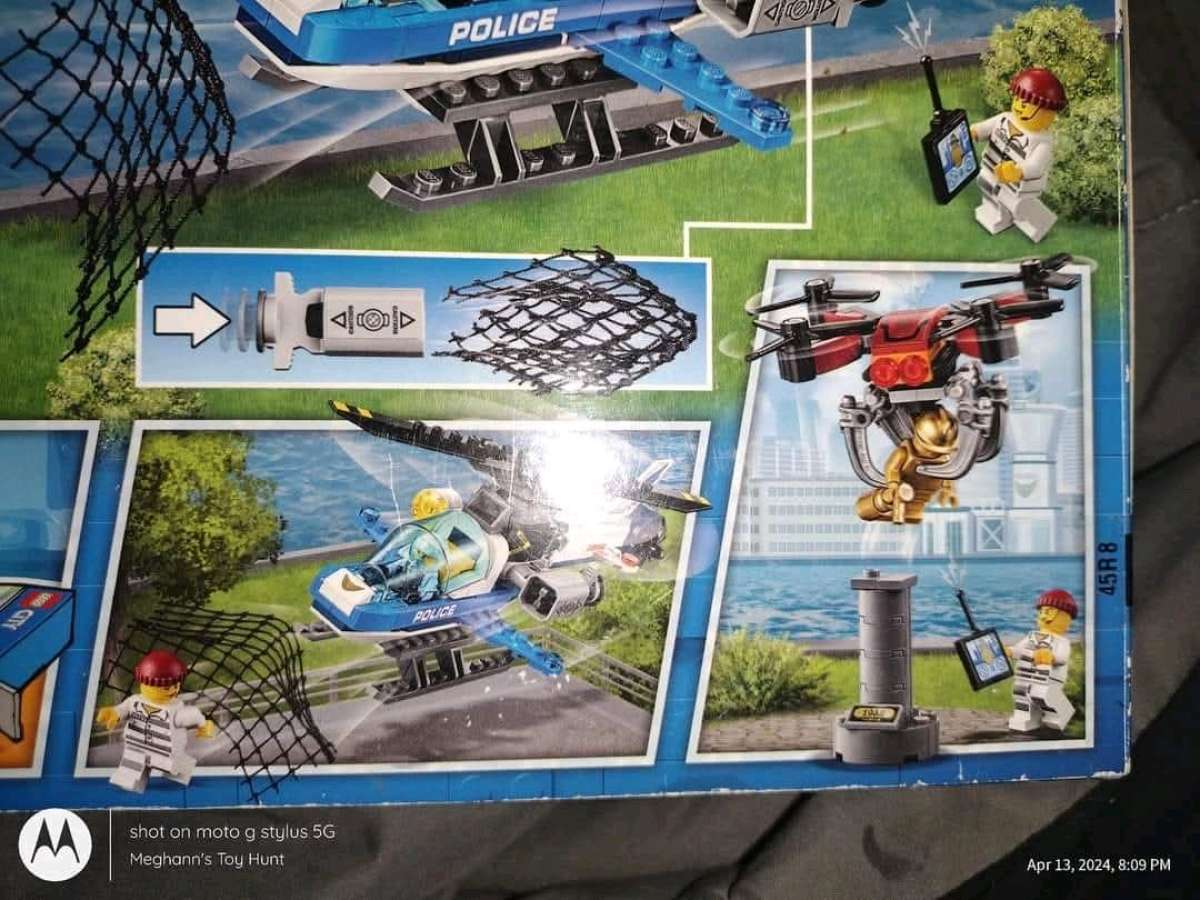 Lego City Sky Police Drone Chase
