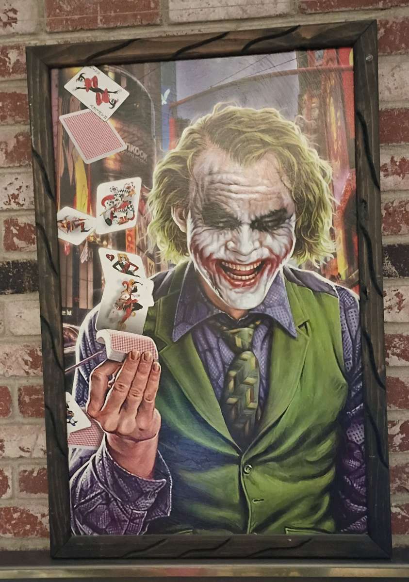 framed Joker Painting