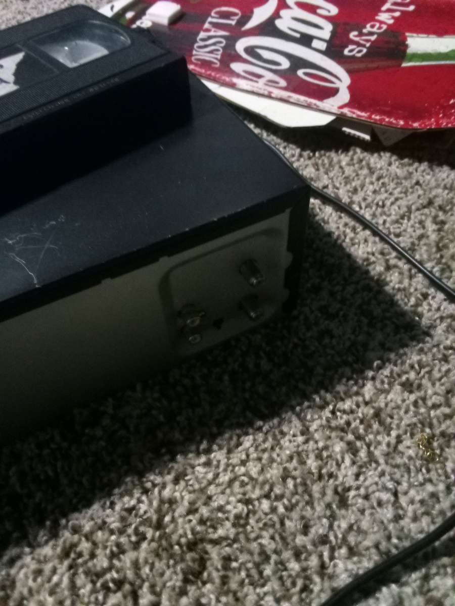 vcr with head cleaner