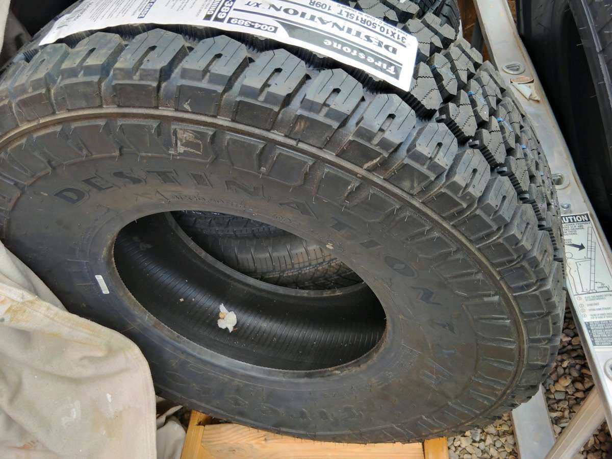Brand New 15 inch Tire Firestone Destination XT