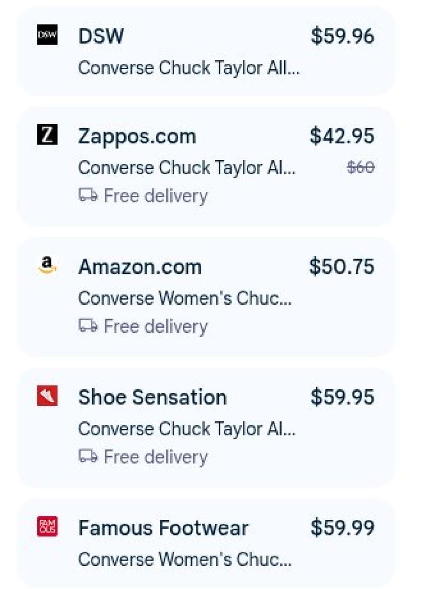 Converse Women Size 5