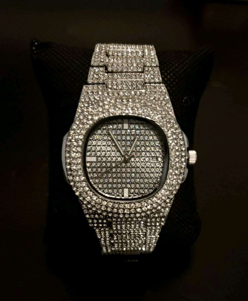 Vvs moissanite Dimond Watch