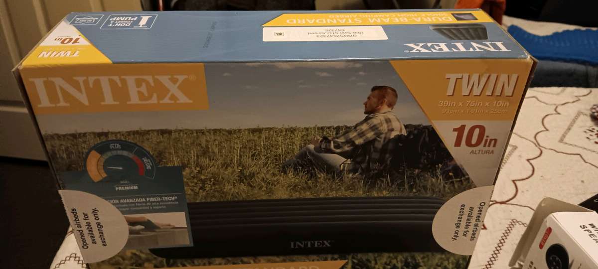intex air bed new