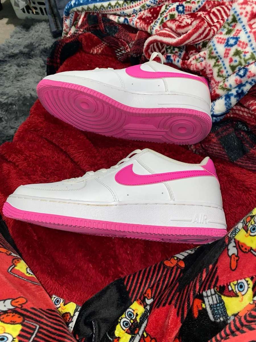Pink And White Nike