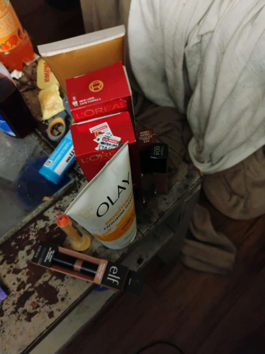 LOreal face cream and stuff