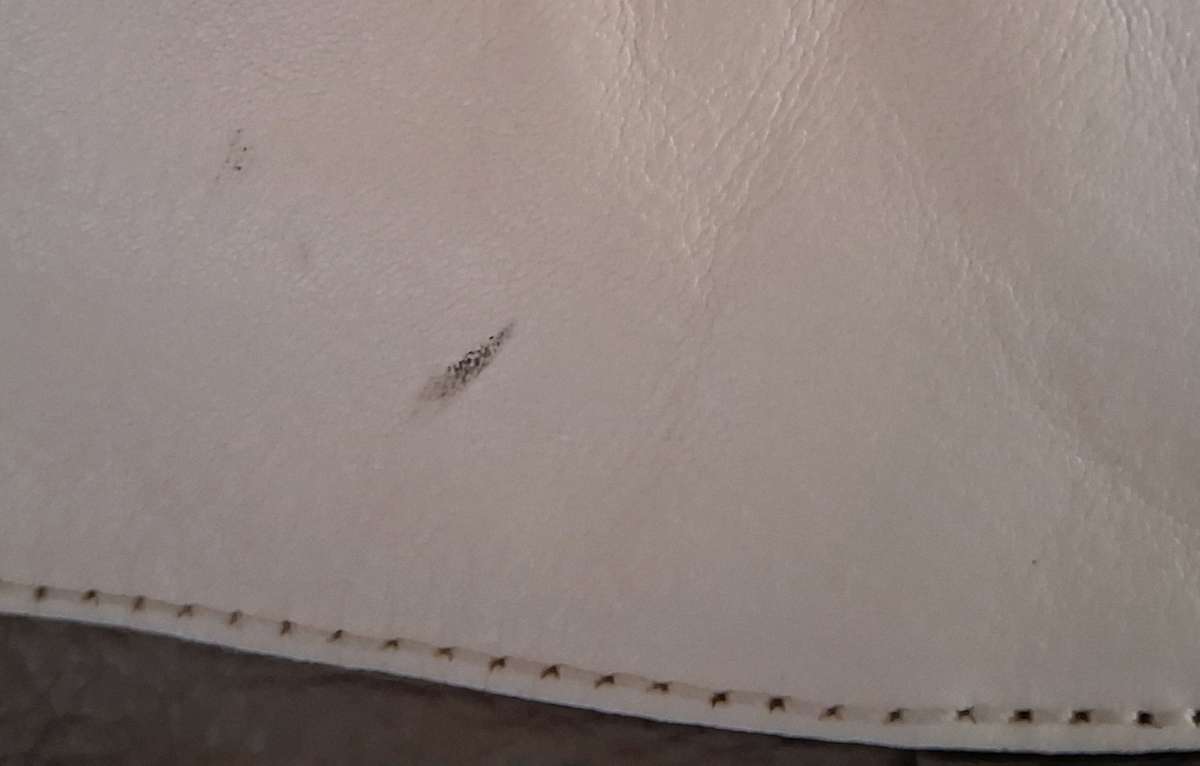 COACH MADISON LEATHER GRAY SPECTATOR BAG