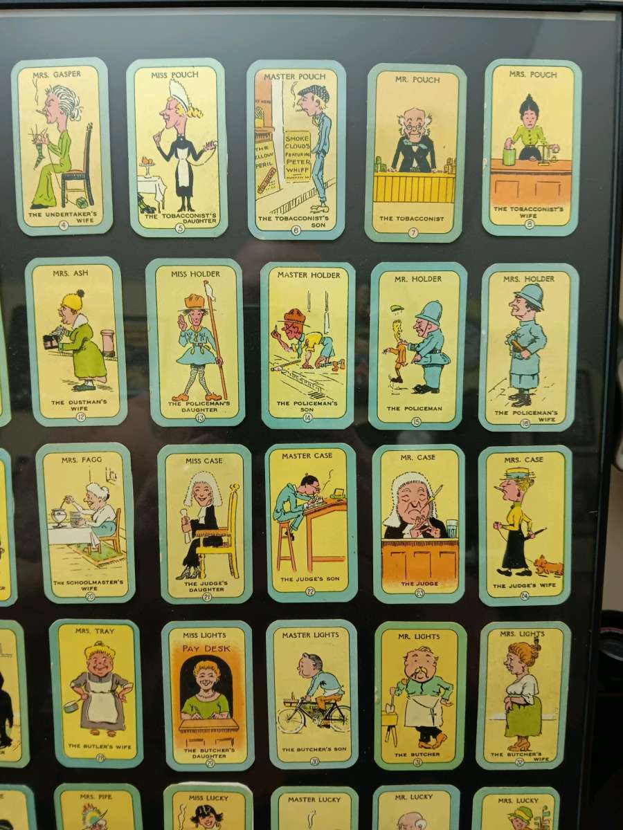 1920s full set of funny cards