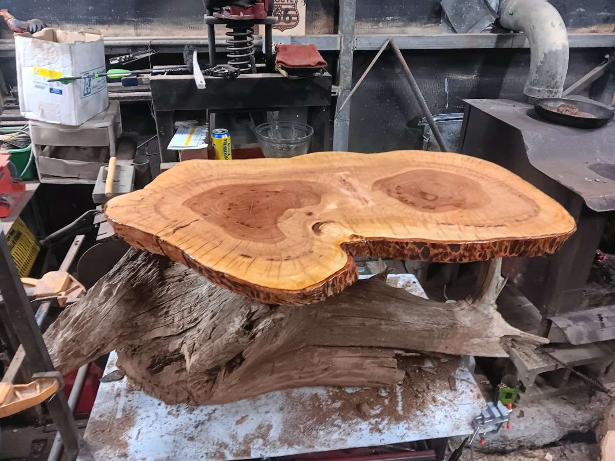 live edge coffee tables and end tables