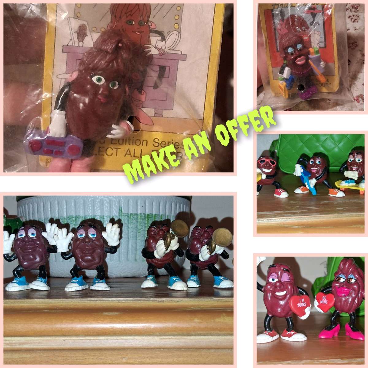 California raisins  mcdonalds smurfs