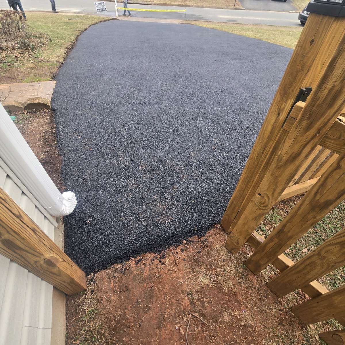 paisajismo y pavimento