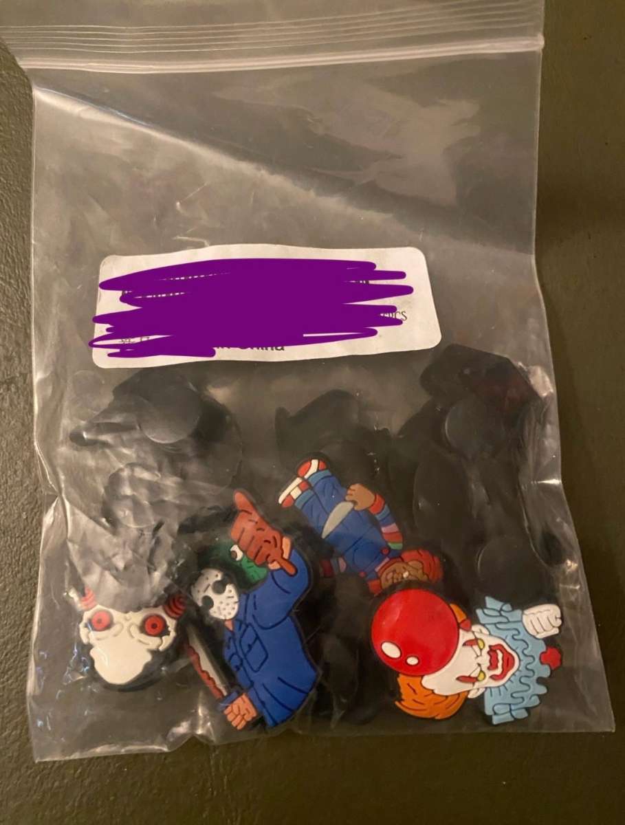 Horror croc charms