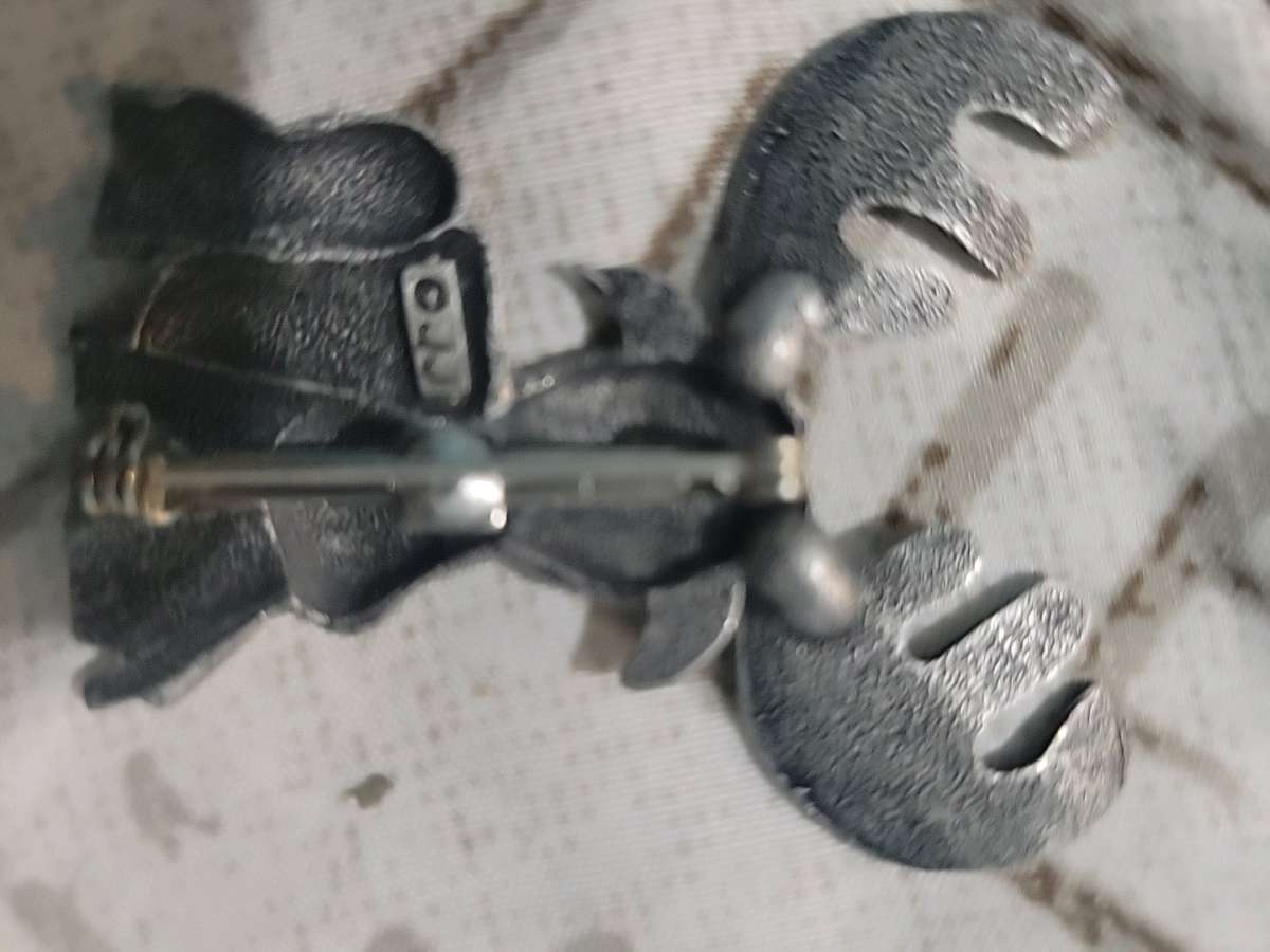 Moose brooch