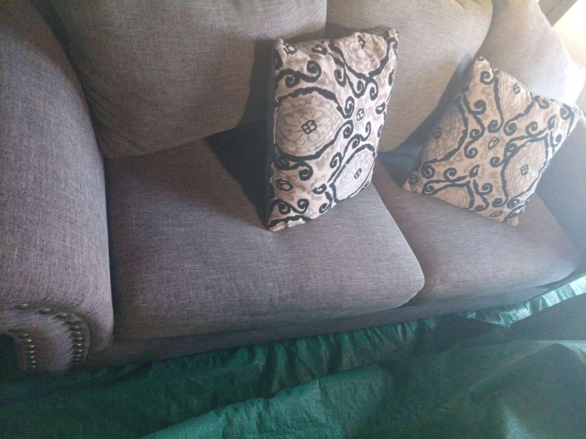 b beautiful sleeper sofa with decorative pillows