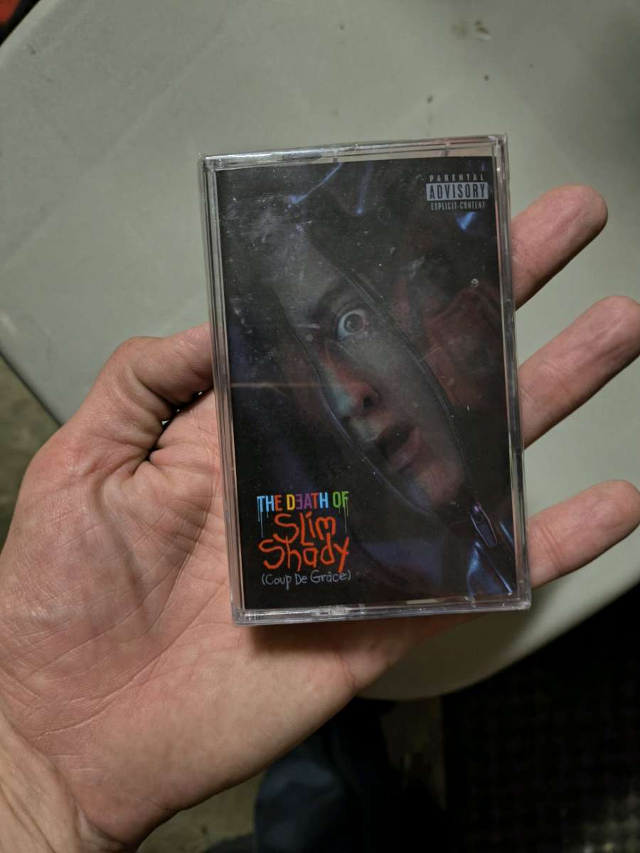 Eminem Death Of Slim Shady Cassette Rare Red Em website