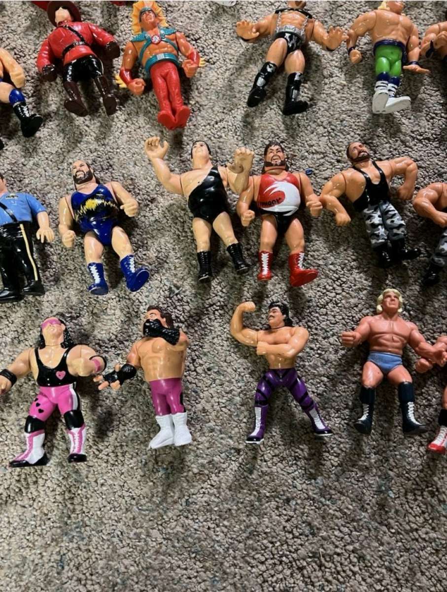 1990s Hasbro WWF Action Figures