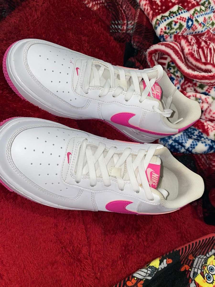 Pink And White Nike