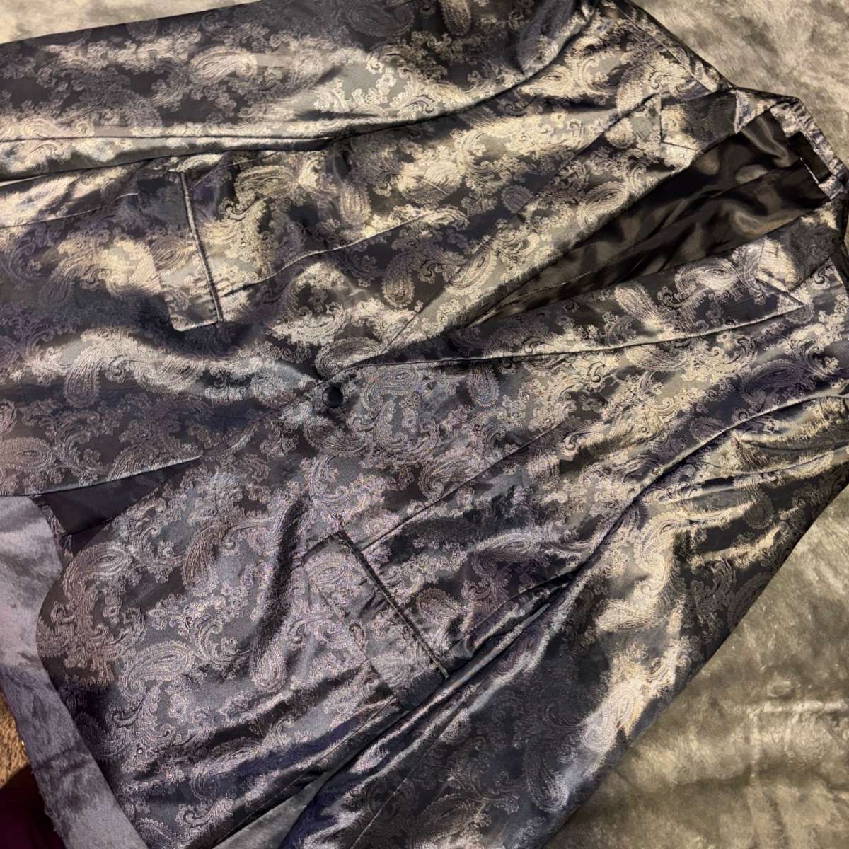 Silver designer designed blazer