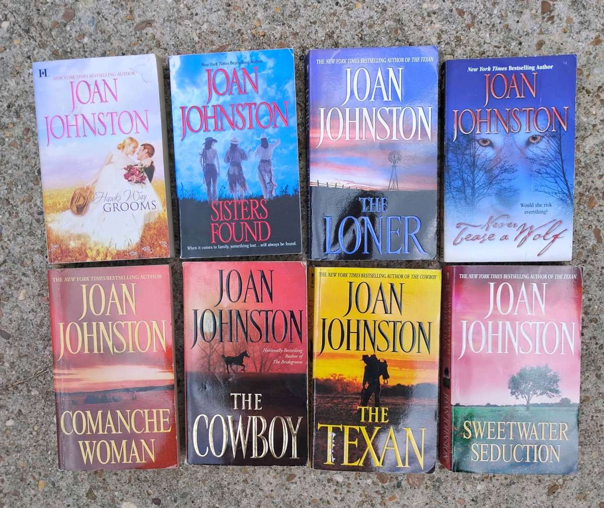 8 Joan Johnston books