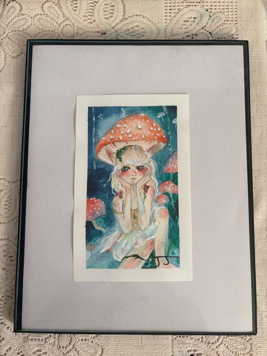 Pluviophile Original painting by Jasmine Jenkins