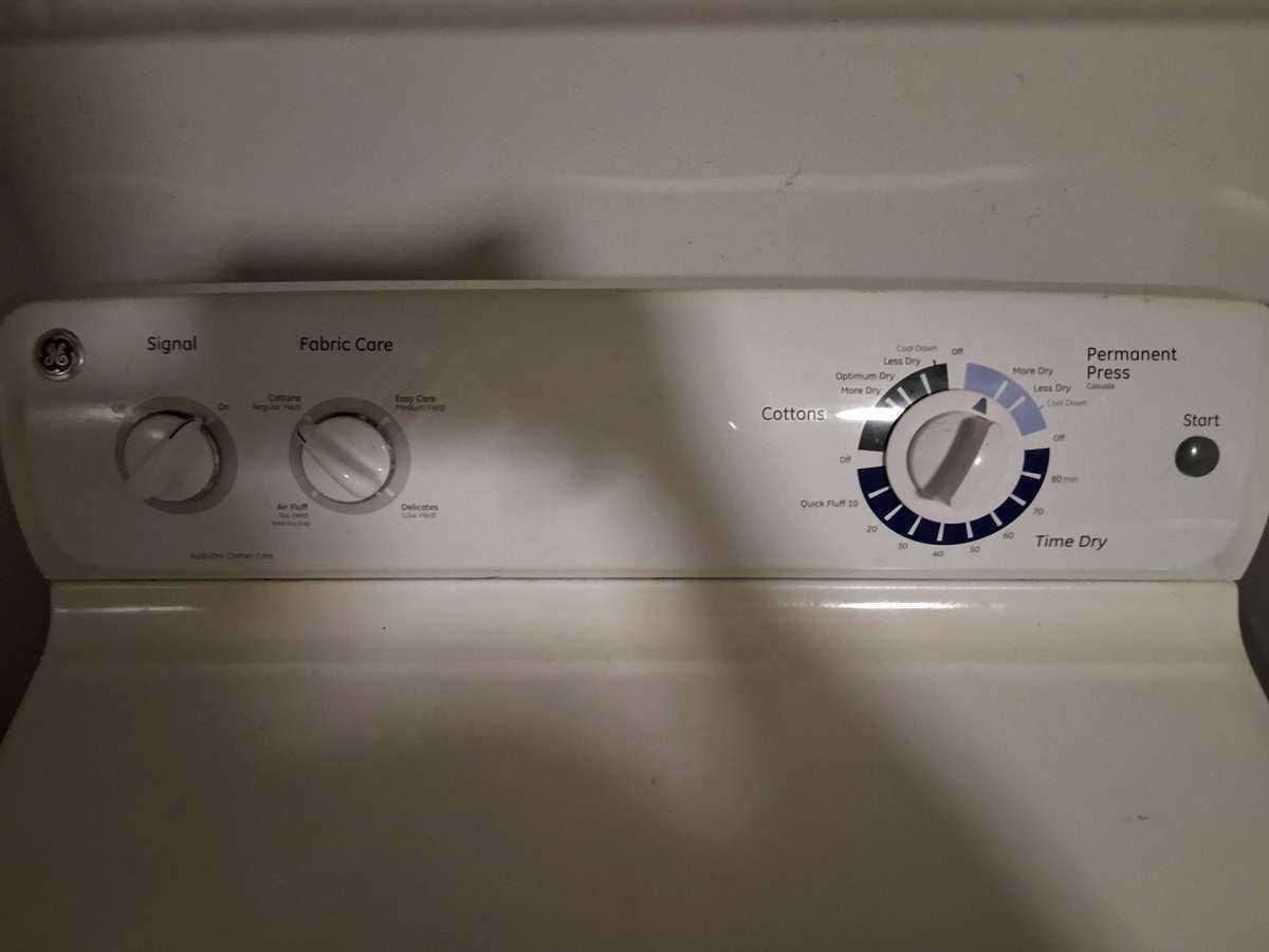 g and e dryer