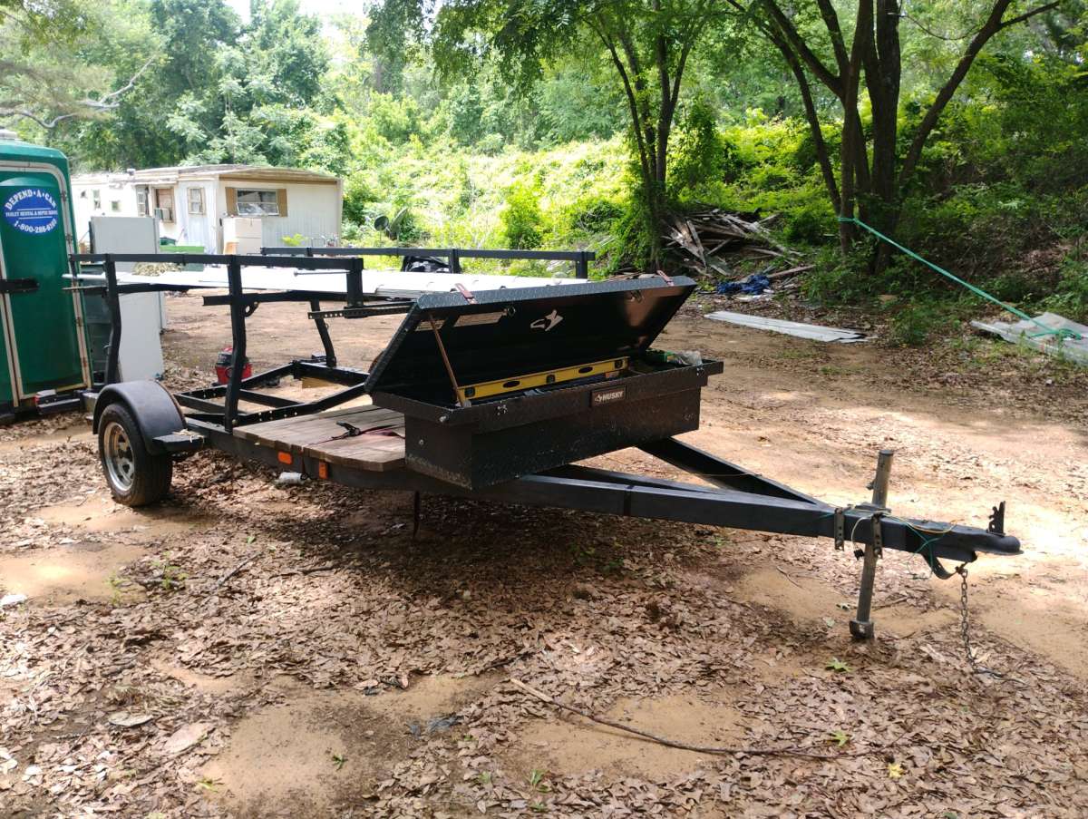 Like New Trailer 12ft Double stack