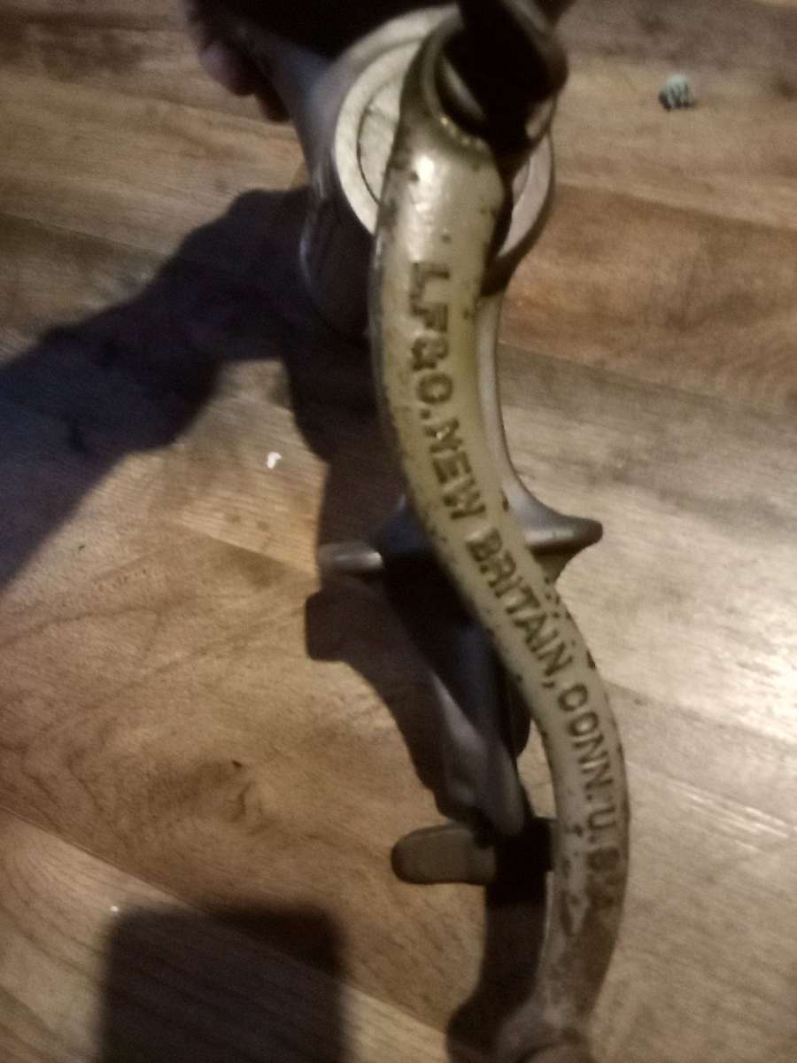 antique meat grinder