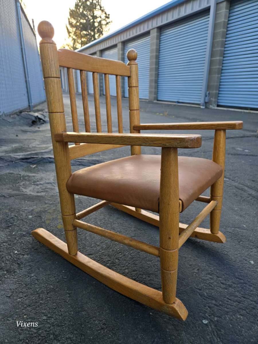 Vintage Childrens Rocking Chair